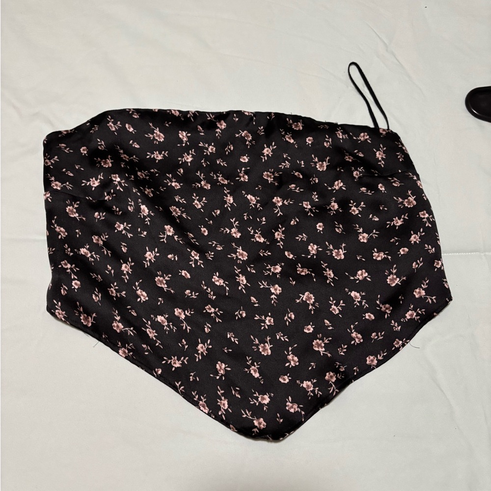 Garage Black Floral Women's Skort